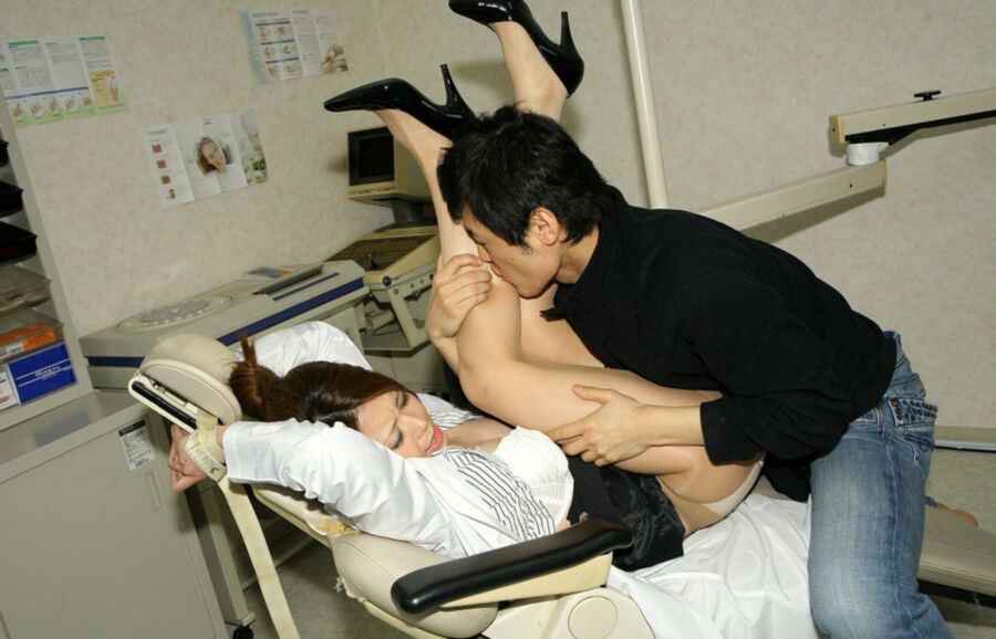 Slut Doctor Yuna Sugimoto Violated In Her Office