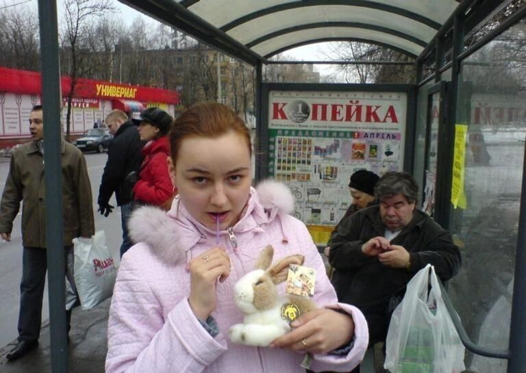 Russian Amateur Teen Cutie Indoor and Outdoor