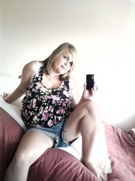 Britisches Selfshot-BBW-Mädchen mit tollen Titten