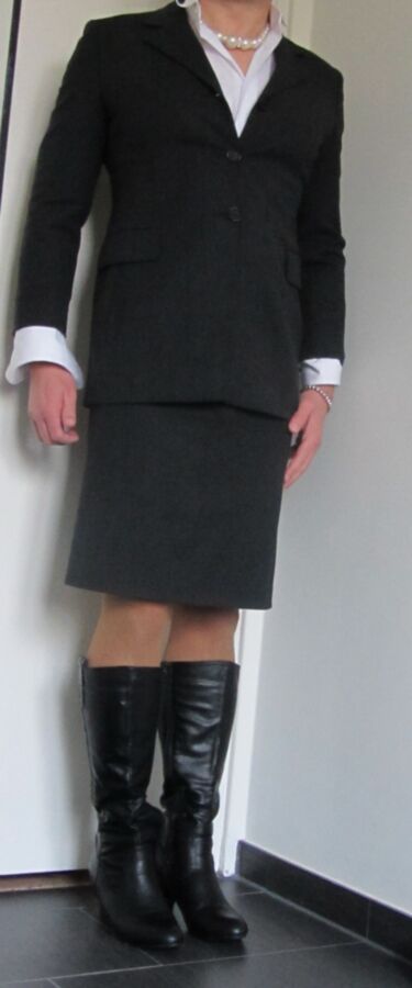 Me Cindy Cross crossdressing secretary for hire