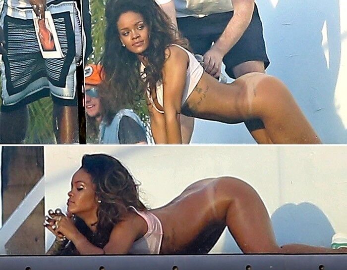 Rihanna nue