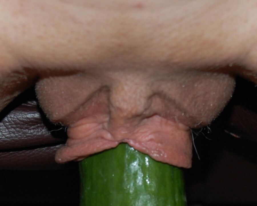 Mature Julie Loves Her Cucumber