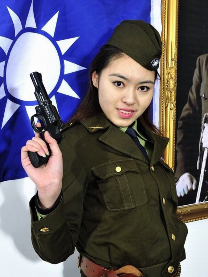 中国軍のコスプレ