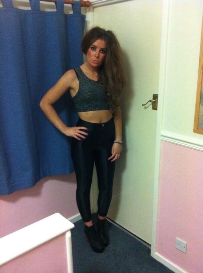 uk brunette chav pig cunt GEORGINA