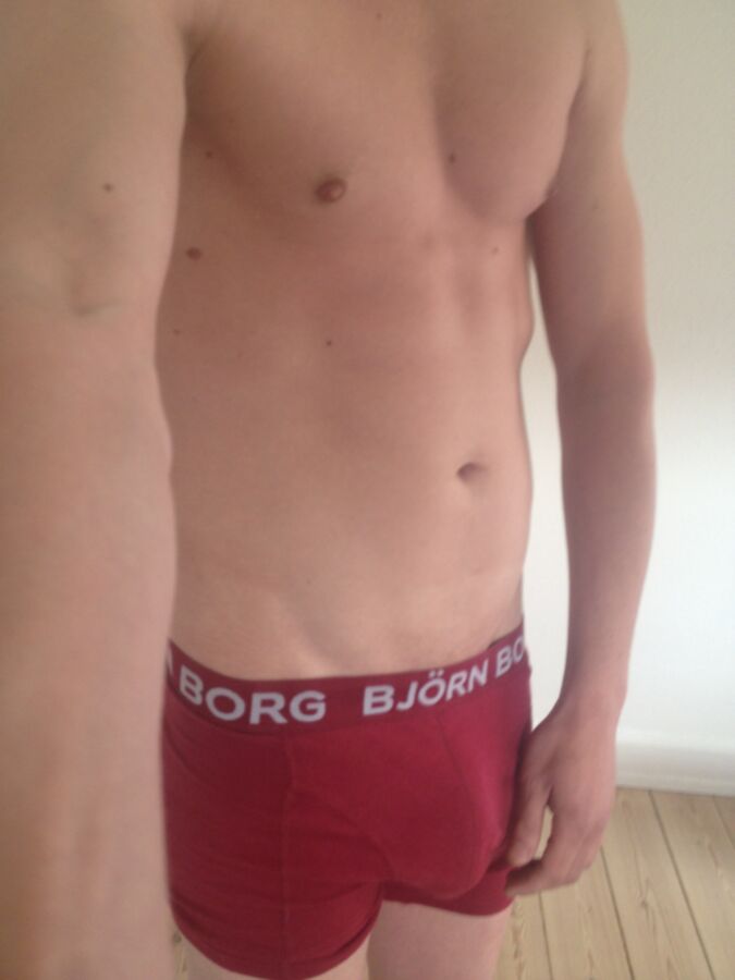 Großer fetter Penis in Boxershorts