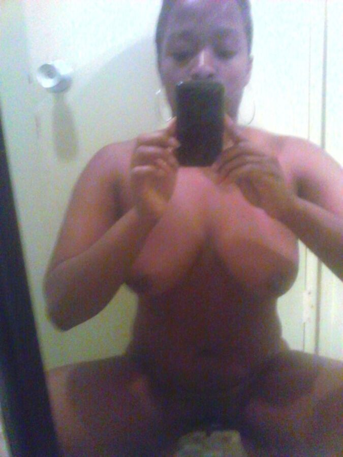 Gros seins Ghetto Black BBW Selfshots