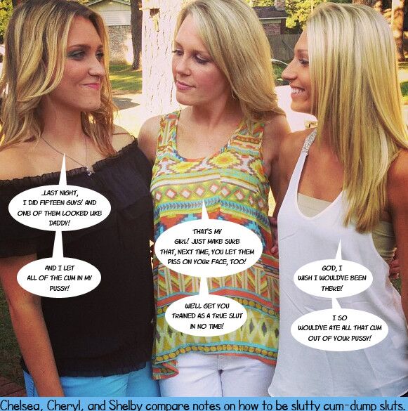 Captions of My Ex Fiance, Her Sister and Their Mommy