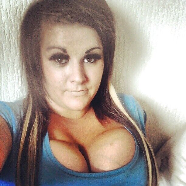 Big tit chav