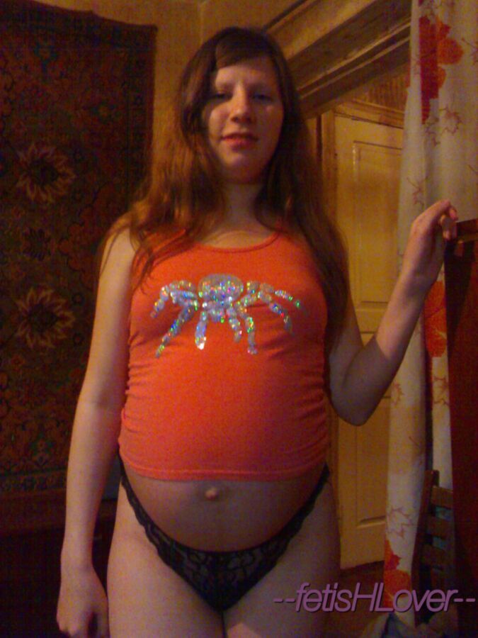 CUTE PETITE PREGNANT RUSSIAN