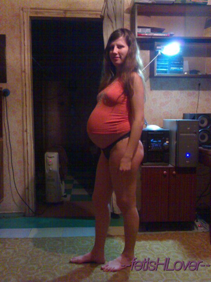 CUTE PETITE PREGNANT RUSSIAN