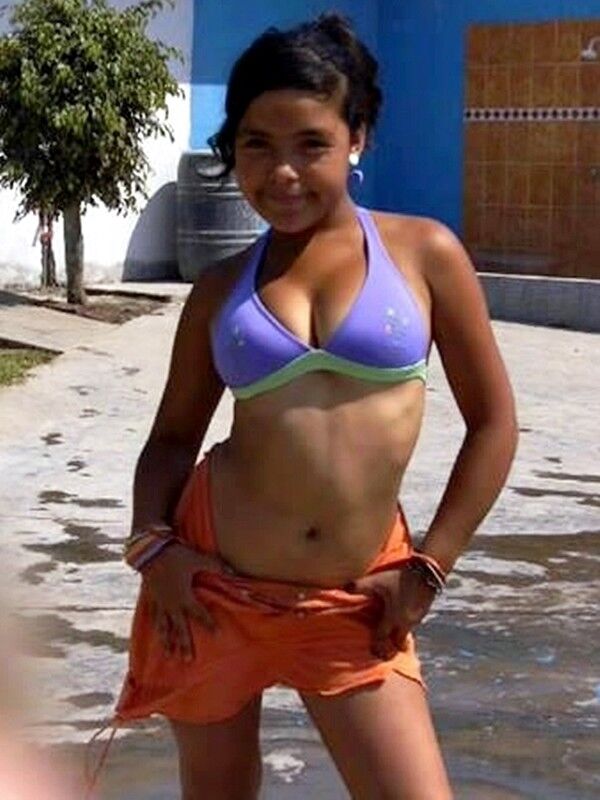 Hot latina teens at beach & pools