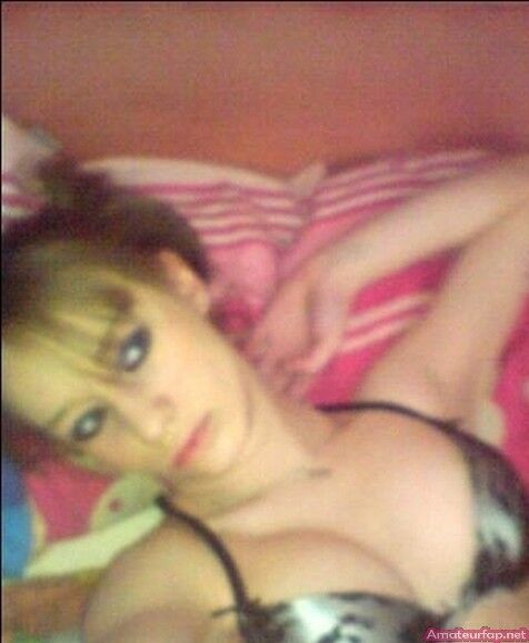 Sweet Big Titted Teen Posing In Front Of The Camera