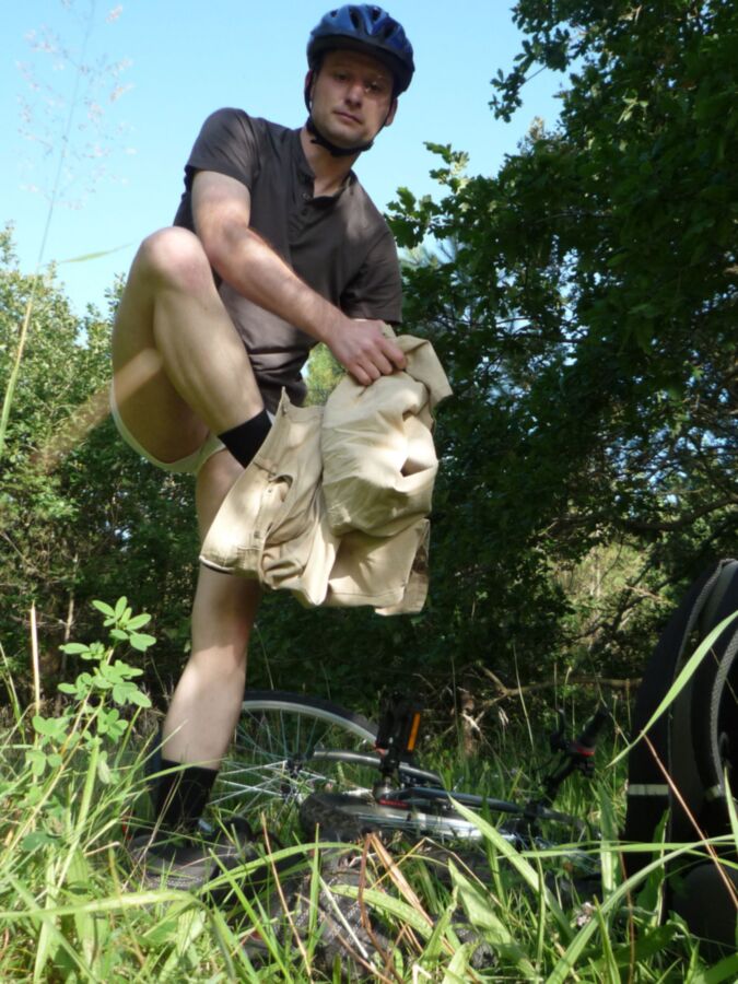 Kudoslong macht eine nackte Radtour