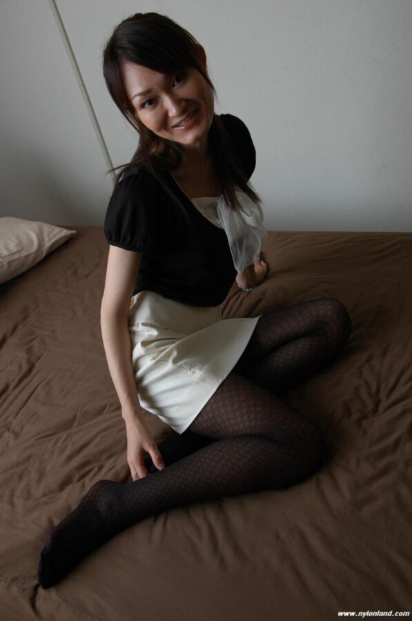 Filles asiatiques en collants