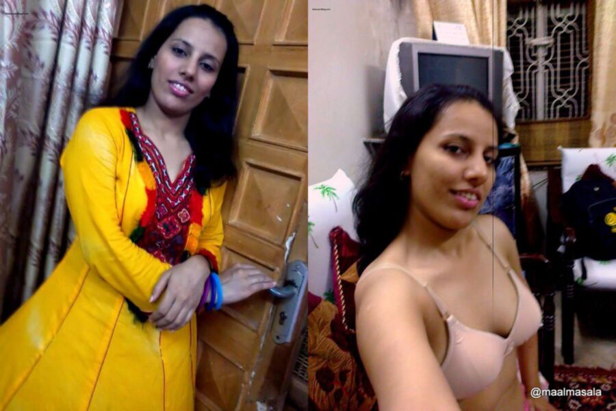 Dressed Undressed series of exposed desi indian babes