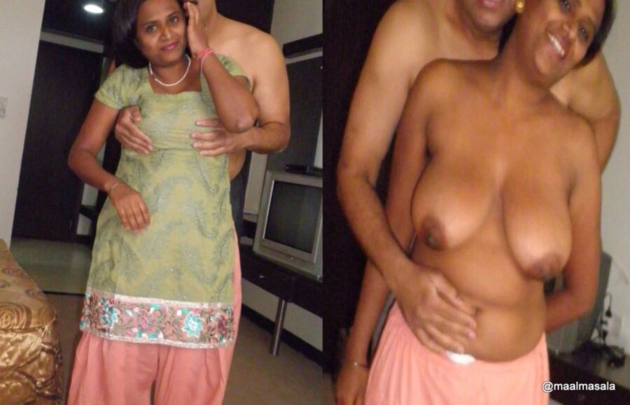 Dressed Undressed series of exposed desi indian babes