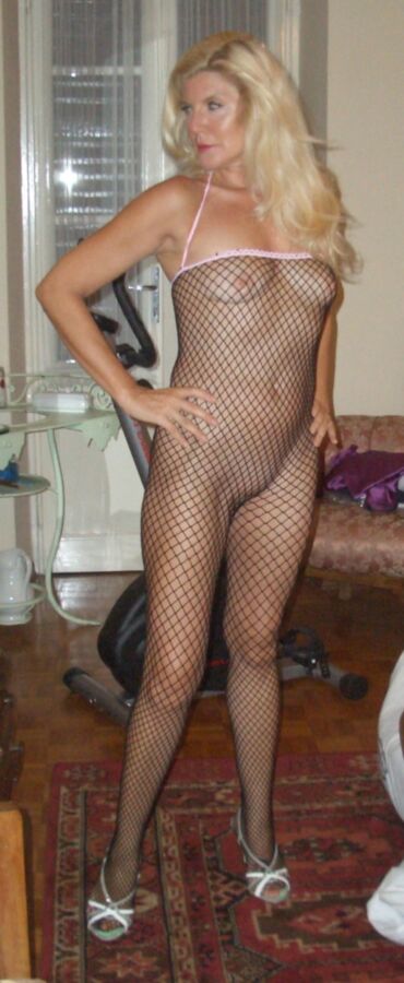 my fishnet suit