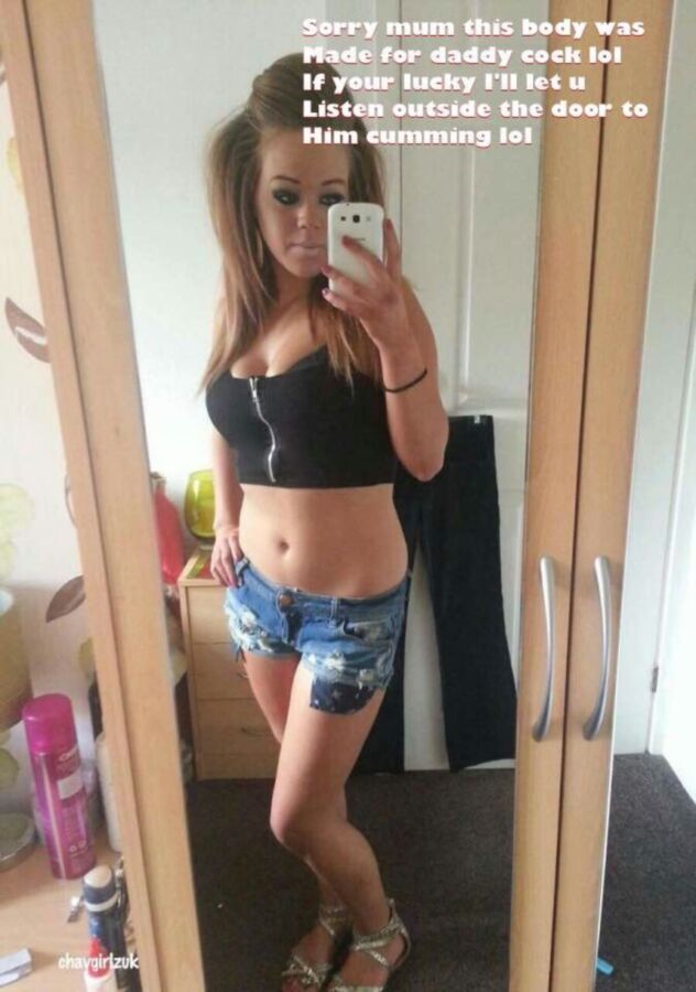 Danni the cum drinking chav toy (with underwear)