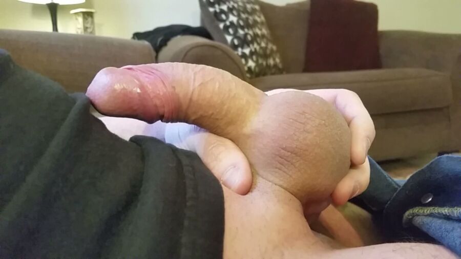 Lazy day dick play