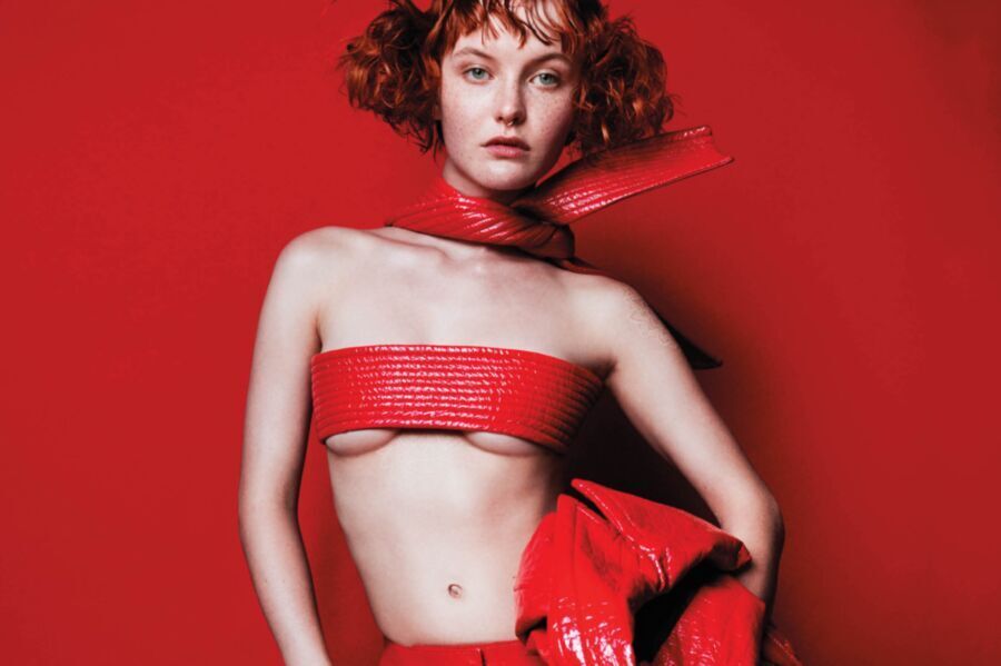 Kacy Hill Topless for V Magazine