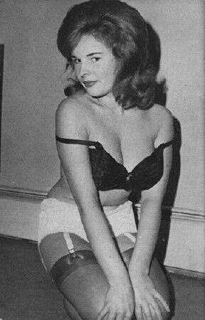 UK Vintage Stockings Model Jane Paul