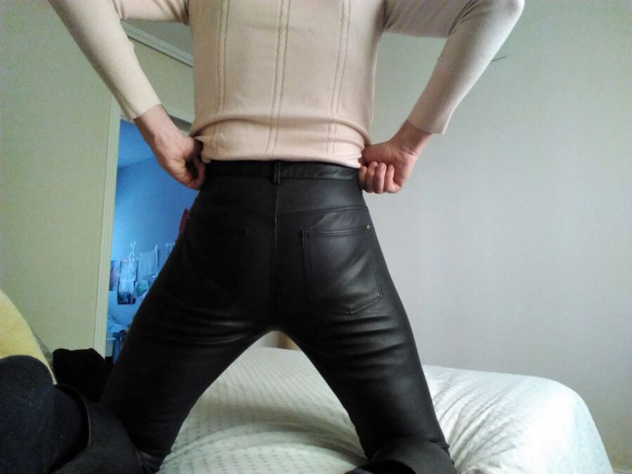 Me in leather pants