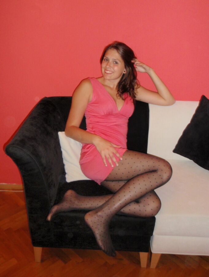 Hot girl in hose.  Any more?