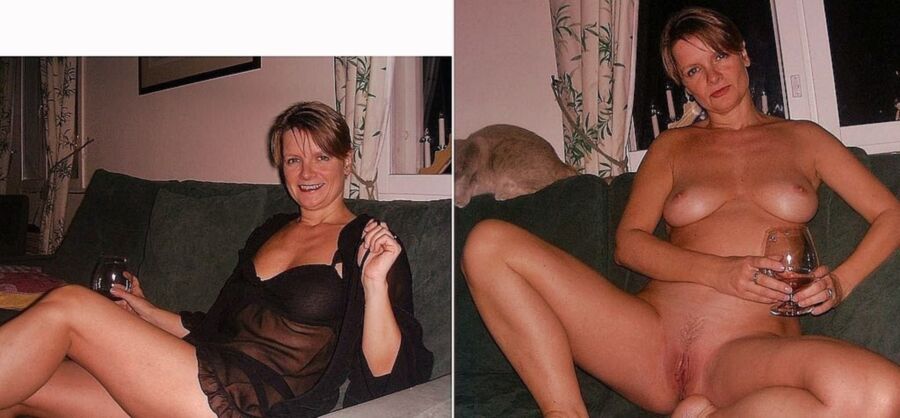 Sexy milf mature amateurs dressed undressed