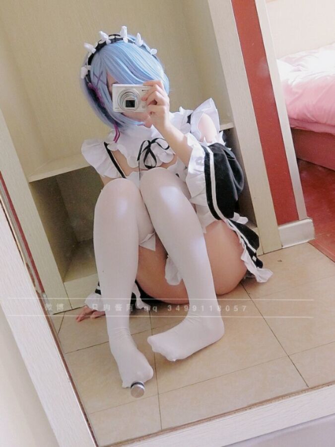 Reゼロから始める異世界生活 レムのエロコスプレ