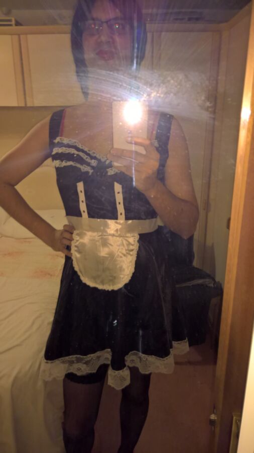 French Maid Crossdresser