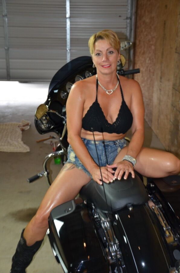 Shelby and the motorcycle