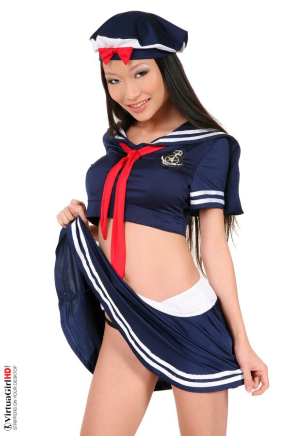 Pussy Kat Sailor Girl Bottomless