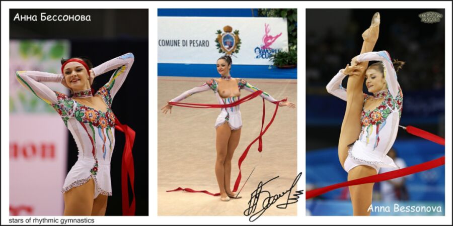 Anna Bessonova. Ukrainian star of rhythmic gymnastics. All my fa