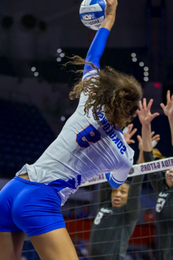 Jugador de voleibol sexy