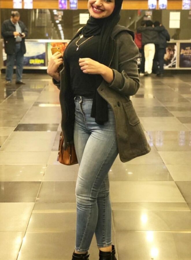 Ayaa : hijab , jeans , captions and cum tributes required