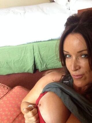 Rachel cheio de curvas MILF selfies