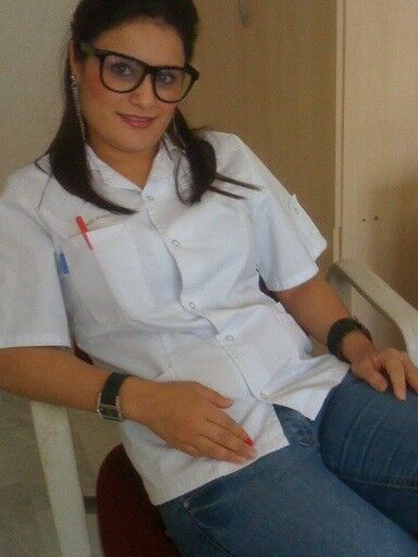 me, playing slutty nurse