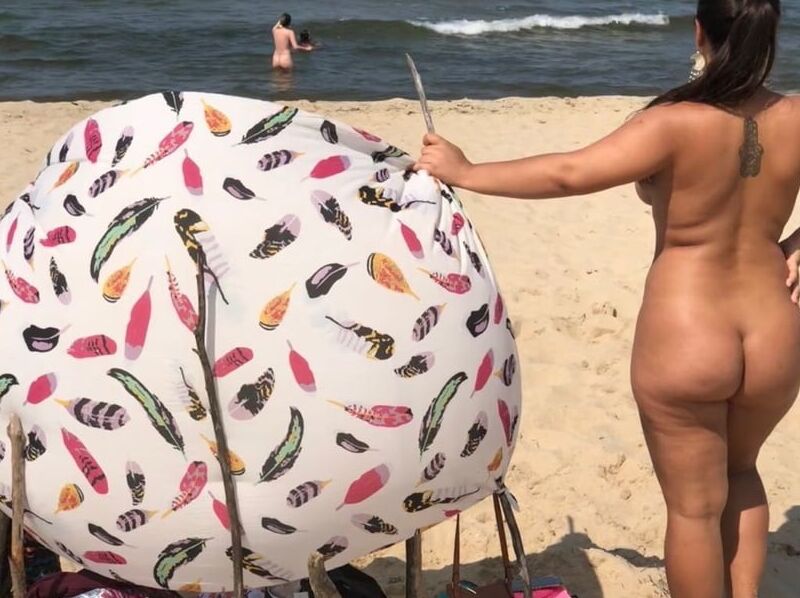 Sexy Brazilian nudists