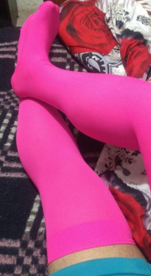 pink stockings