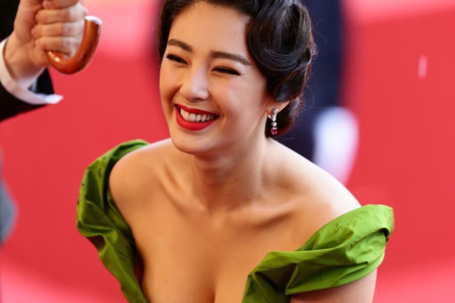 Zhang Yuqi en el estreno de "El gran Gatsby" en Cannes