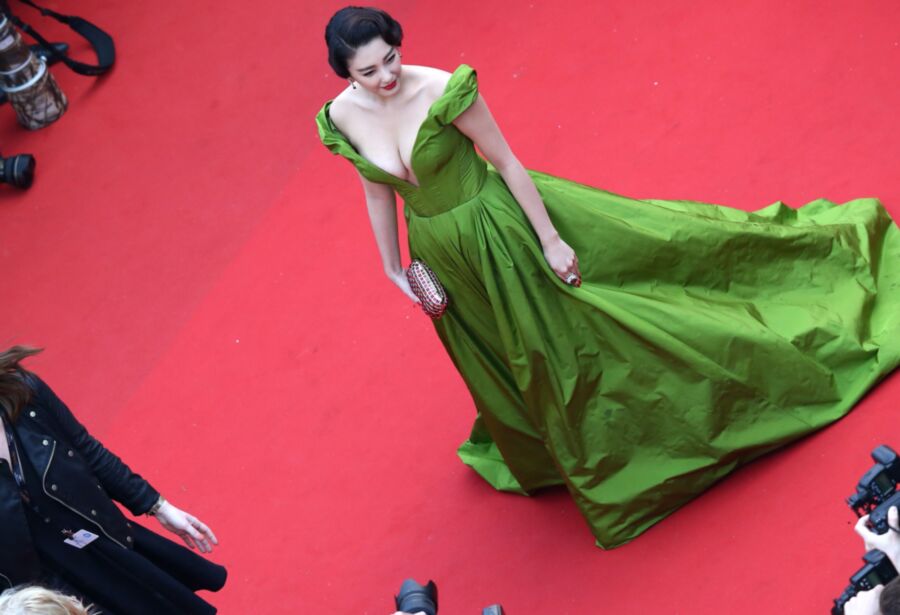 Zhang Yuqi en el estreno de "El gran Gatsby" en Cannes