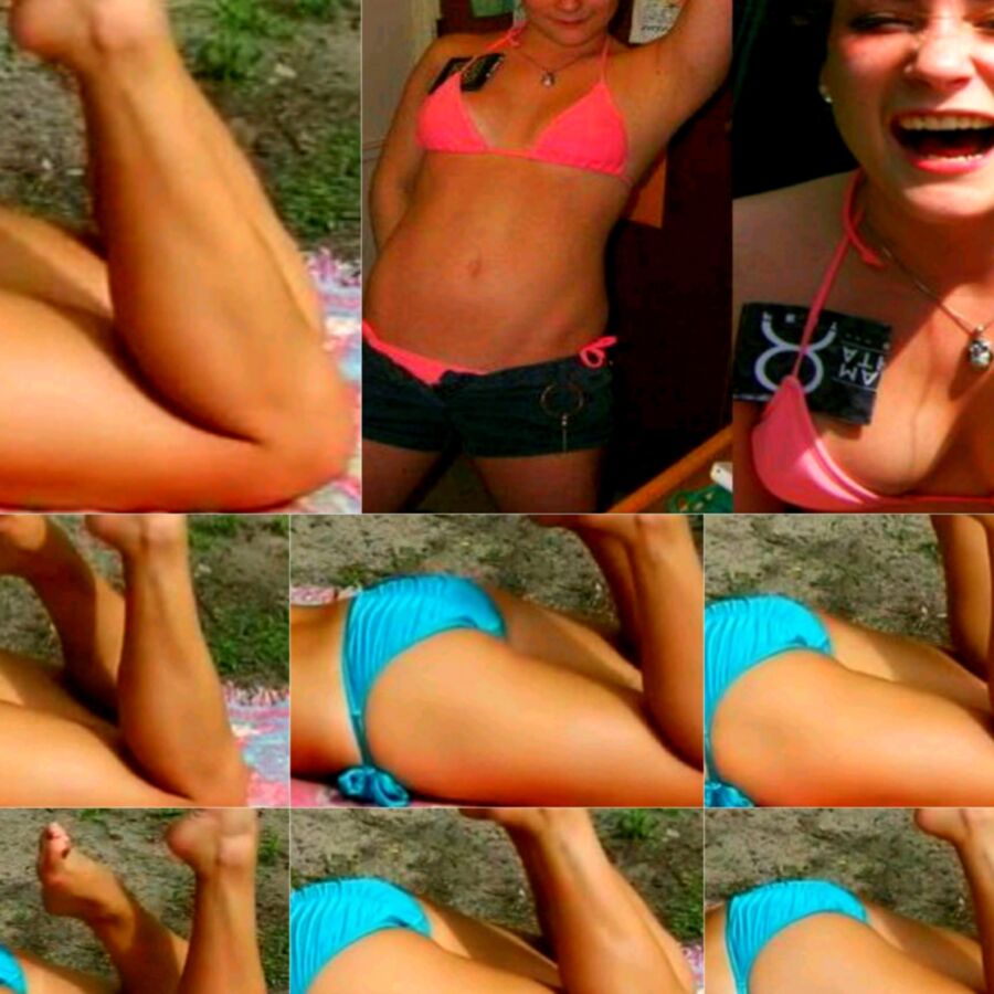 Collages Misc Pics Hot Sexy String Bikini Short Shorts Legs Feet