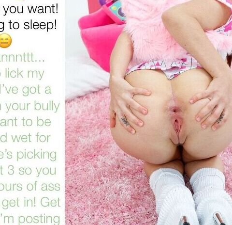 random captions (sister, gf, bully cuckold)