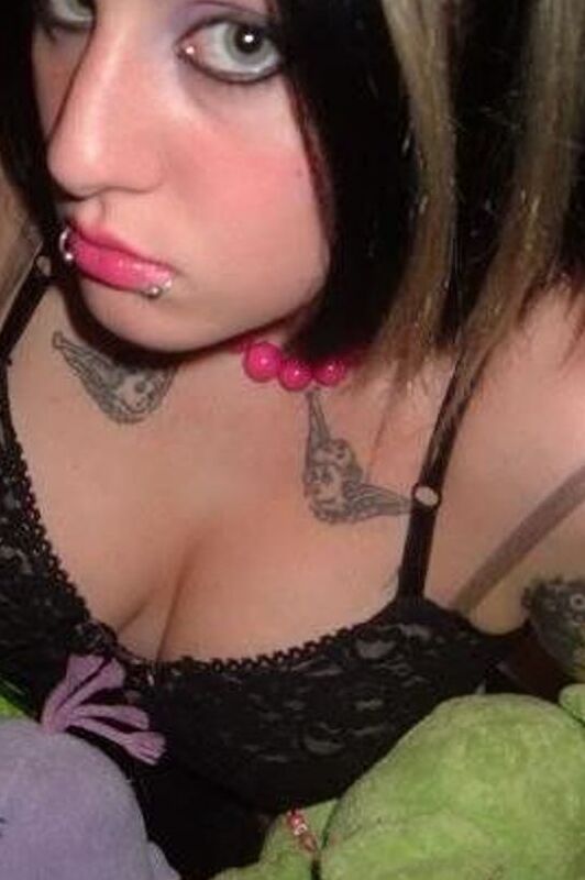 Beautiful Busty Inked Emo Girl Loves Fat Cock!