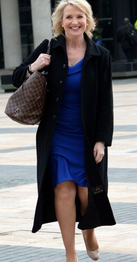 Celeb Carol Kirkwood UK TV Weather Presenter