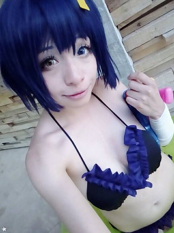 Rikka Takanashi Bikini Cosplay