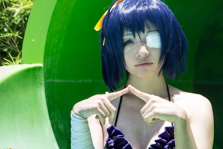 Rikka Takanashi Bikini Cosplay