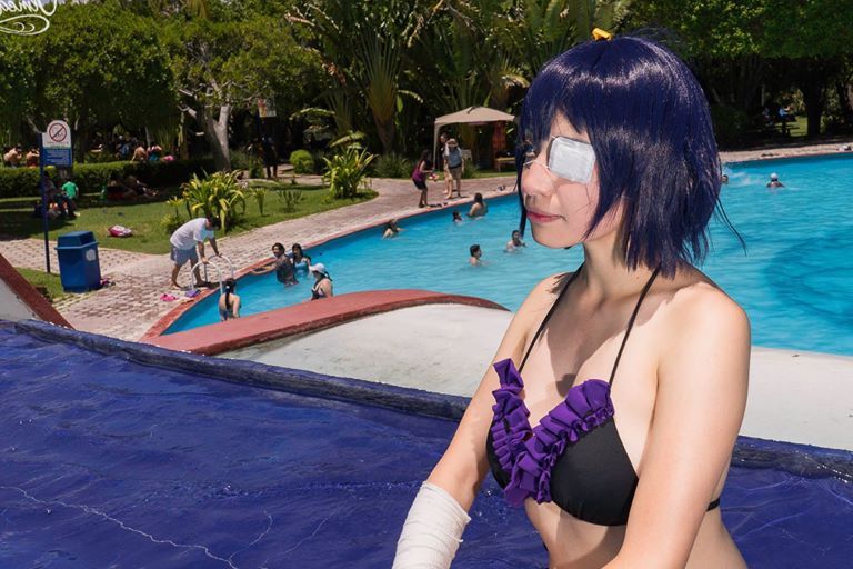 Rikka Takanashi Bikini Cosplay