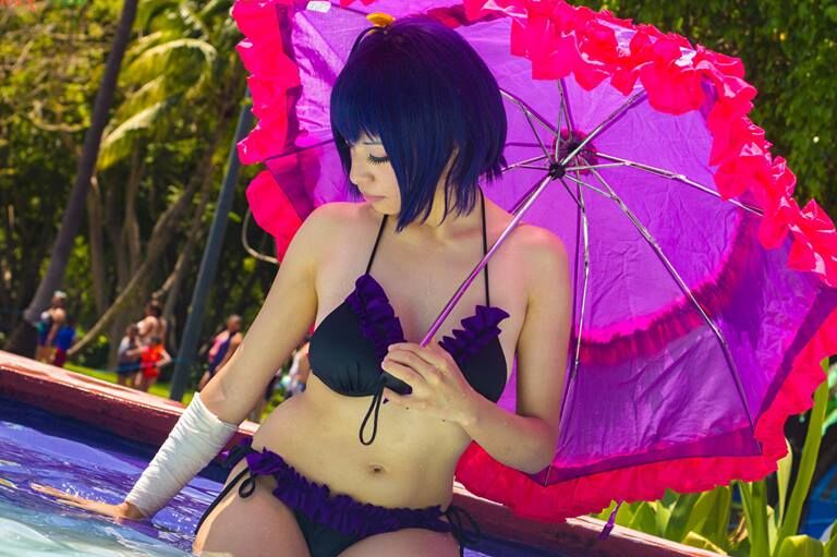 Rikka Takanashi Bikini Cosplay