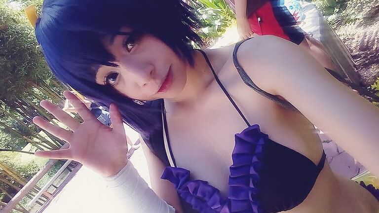 Rikka Takanashi Bikini Cosplay